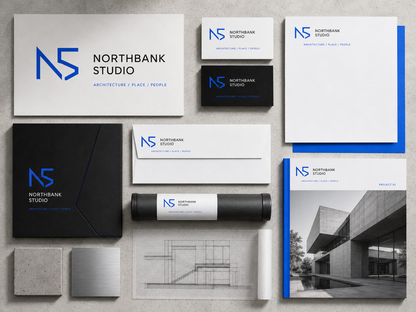 Core identity, stationery and presentation system
